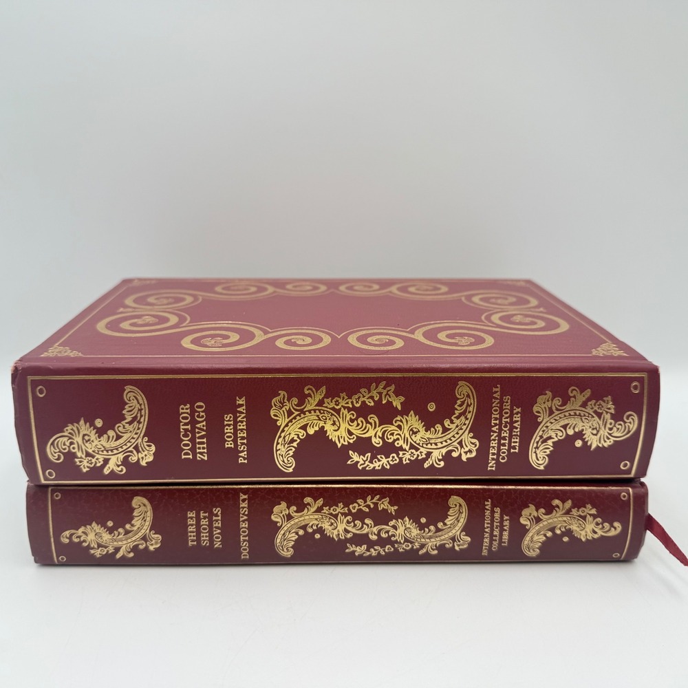International Collectors Library Doctor Zhivago & Dostoevsky 3 Short Novels Set